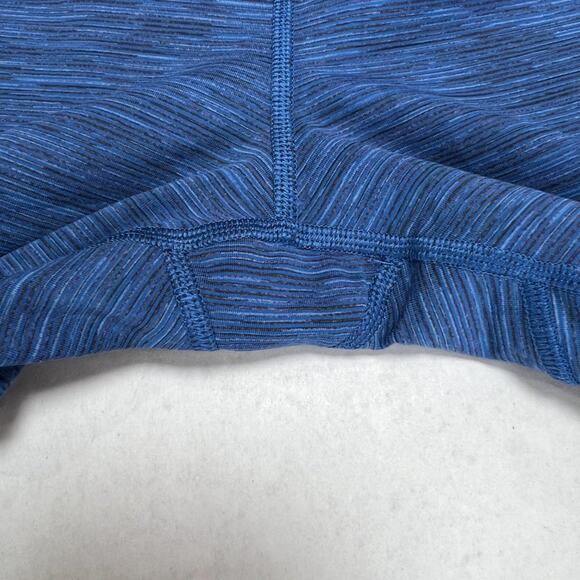 Lululemon Run for Your Life Crop Legging SIZE 6 Limitless Space Blue black - Picture 9 of 11